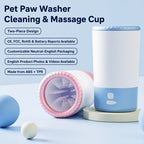 Electric Automatic Pet Foot Washing Machine Portable Quick Clean Low Noise Waterproof Dog Paw Cleaner Foot Cup
