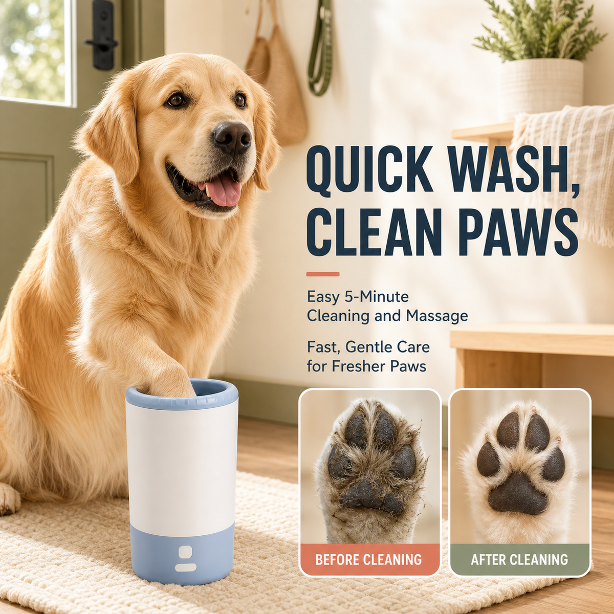 Electric Automatic Pet Foot Washing Machine