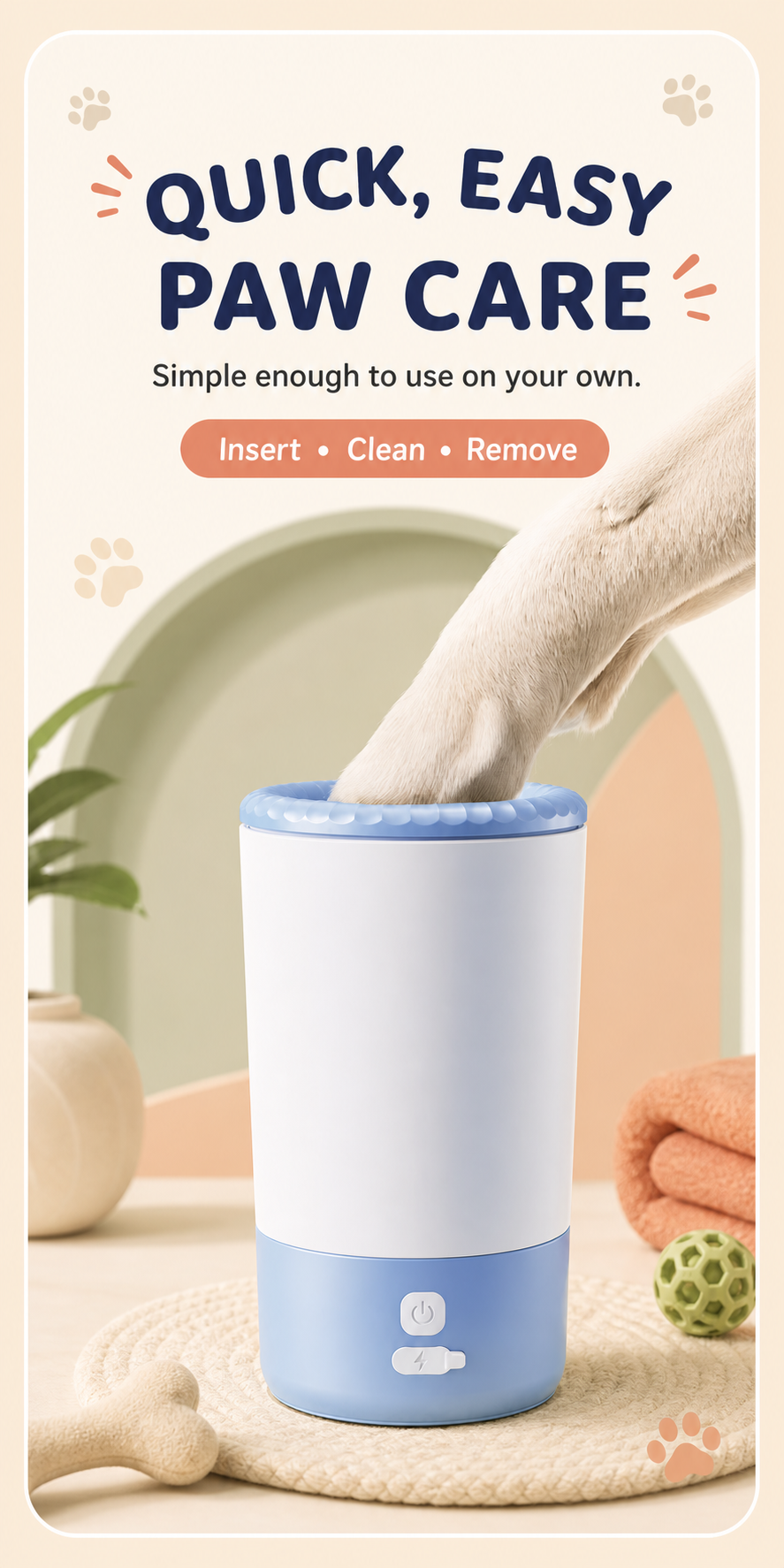 Electric Automatic Pet Foot Washing Machine