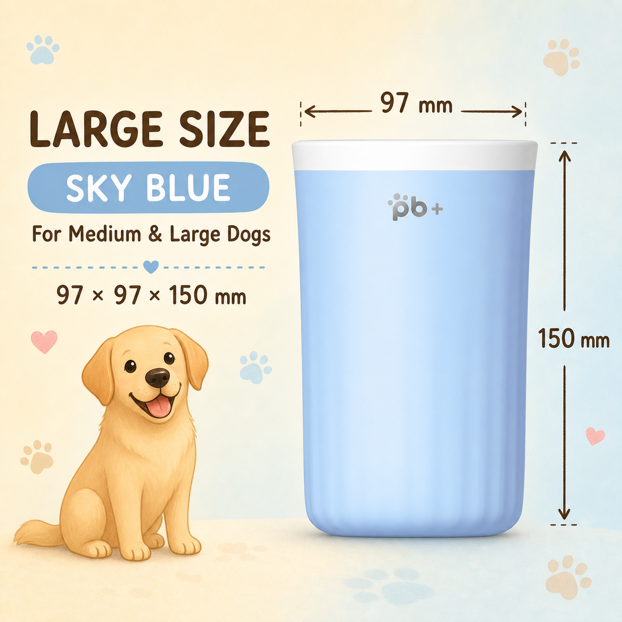 Dog Paw Cleaner Portable
