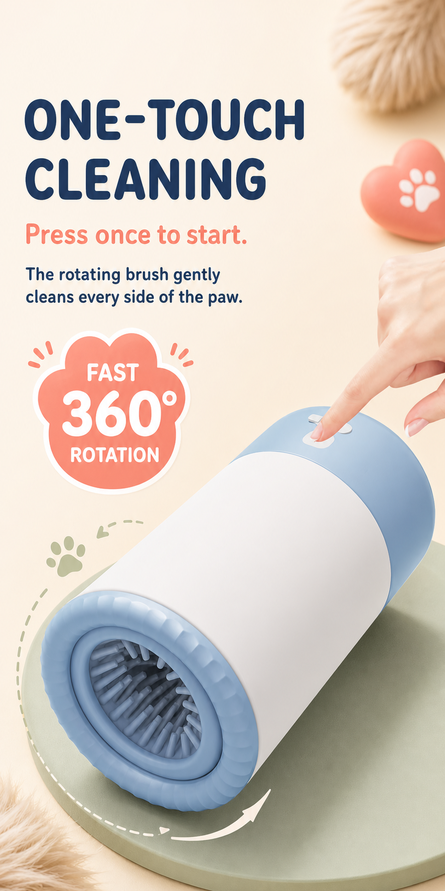 Electric Automatic Pet Foot Washing Machine
