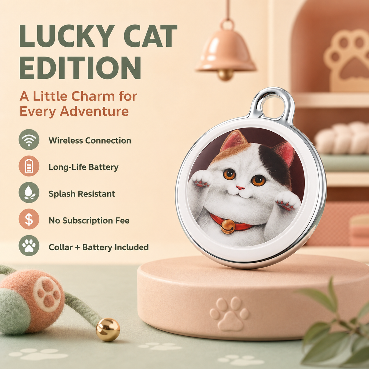Smart GPS Pet Collar Waterproof