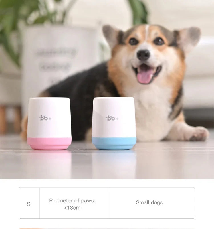 Dog Paw Cleaner Portable Dog Paw Washer Cup Easy to Clean Pet Feet Cleaner